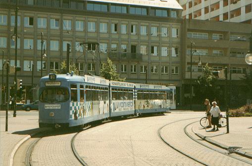 Dessau Tw 005 / Hauptpost / 19.7.99 / Best.Nr. 46-005-02 / B.Esser, Hagen