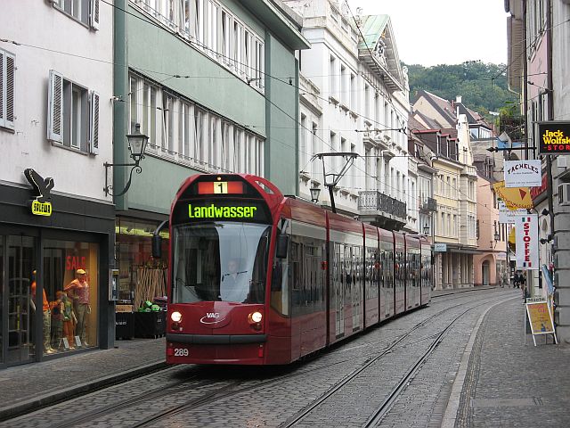 Freiburg Tw 289 /Oberlinden / 1.9.07 / 59-289-01 / B.Esser